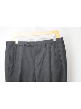 Rota Parma Solid Gray 100% Wool Dress Pants Sz 50R EU BRAND NEW